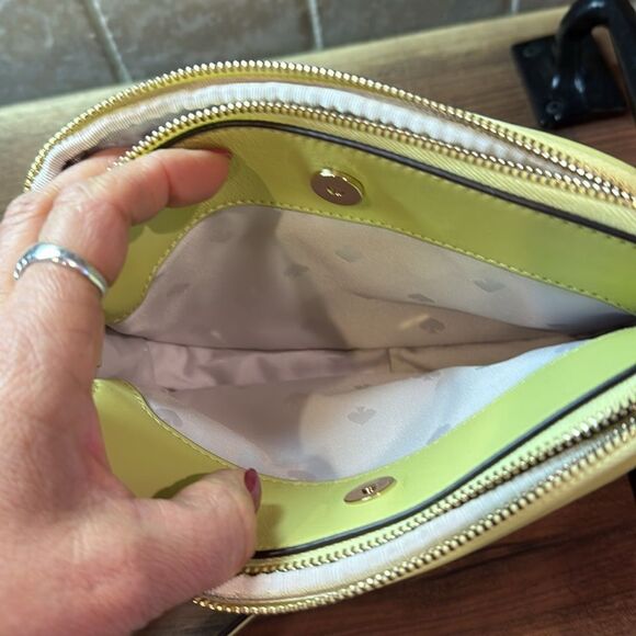 Kate Spade New York Frosty Lime Natalia
Quilted Leather Crossbody Bag - Picture 5 of 14